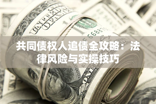 武汉共同债权人追债全攻略：法律风险与实操技巧