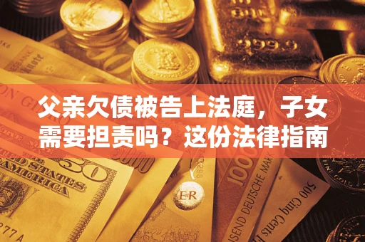 武汉父亲欠债被告上法庭，子女需要担责吗？这份法律指南必须看完