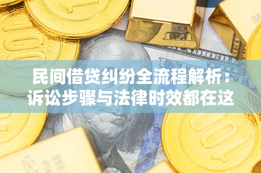 武汉民间借贷纠纷全流程解析：诉讼步骤与法律时效都在这儿了
