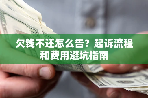 武汉欠钱不还怎么告?起诉流程和费用避坑指南 武汉欠钱不还怎么告?起诉流程和费用避坑指南