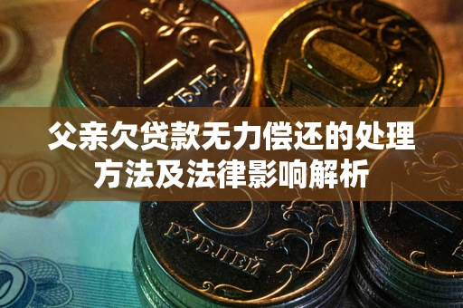 武汉父亲欠贷款无力偿还的处理方法及法律影响解析