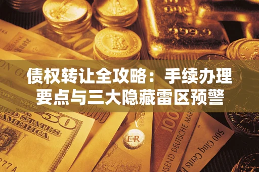 武汉债权转让全攻略：手续办理要点与三大隐藏雷区预警