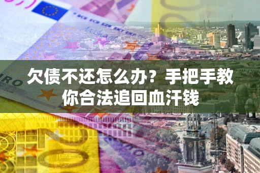 武汉欠债不还怎么办?手把手教你合法追回血汗钱 武汉欠债不还怎么办?手把手教你合法追回血汗钱