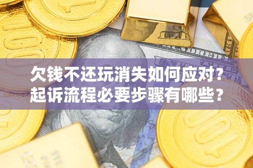 武汉欠钱不还玩消失如何应对？起诉流程必要步骤有哪些？